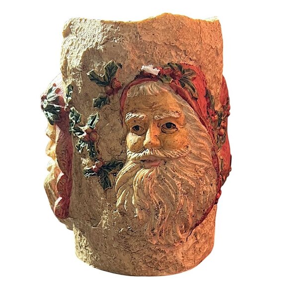 House of Lloyd Christmas Around the World Black Forest Santa Candleholder - Picture 3 of 9